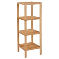 SONGMICS BCB13W Étagère en bambou réglable en hauteur à 3 niveaux 60 x 15 x 54 cm pour salle de bain, mur, cuisine, livres, blanc SONGMICS BCB13W Étagère en bambou réglable en hauteur à 3 niveaux 60 x 15 x 54 cm pour salle de bain, mur, cuisine, livres, blanc