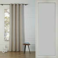 GYROHOME Tenda Oscurante Vienna Con Occhielli - 140x84 Cm (LxL) - Pannello Singolo, Foderato, Colore Rosso