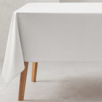 Serviettes De Table Brodées Jours échelle - Lot De 6 - 40x40 Cm - Écru Clair