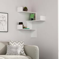 String Furniture Mensola String in metallo 78 x 30 cm, alta, bianca | Finnish Design Shop