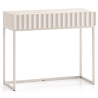Coiffeuse suspendue avec tiroirs vert sauge 110 cm Evo | Maisons du Monde