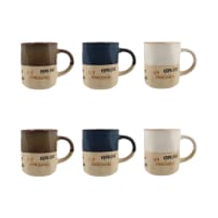 Achat Mug riga bleu 44cl en grès en gros Achat Mug riga bleu 44cl en grès en gros