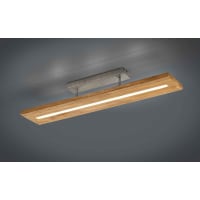 Plafoniera LED, legno, L 100 cm-Brad cropped-1