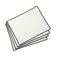 Solino Home Set di 4 tovagliette in lino, 35,5 x 48,9 cm, per il