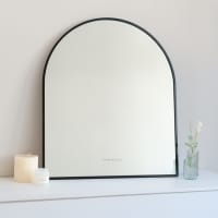 Specchio Ad Arco 61x91 Cm Con Finitura Effetto Legno Per Parete – Perfetto Per Bagno, Camera Da Letto O Ingresso - 3