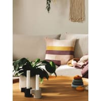 Set di due federe per cuscino, 45 x 45 cm, stile moderno, in