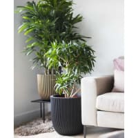Capi Vaso Da Fiori Lux Retro Bulbo Dorato | Design Retrò Per Interni | 17 X 16 Cm | Oro | Leggero E Robusto