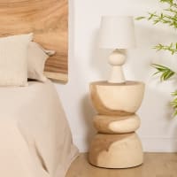 Mesita De Noche De Madera Reciclada VidaXL - Con Cajón Y Compartimento, Estilo Vintage