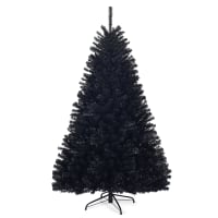 Knstlicher Weihnachtsbaum aus PVC 180 cm, Schwarz | Maisons du Monde