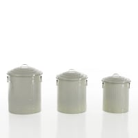 Pattumiera da tavolo o contenitore per posate in plastica nera