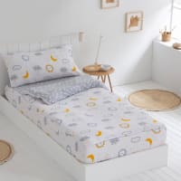 Saco nórdico infantil cama 90x200 KEOPS estampado pirámides Saco nórdico infantil cama 90x200 KEOPS estampado pirámides