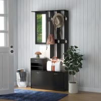 Ensemble de meubles d'entrée design contemporain Homcom | Maisons du Monde