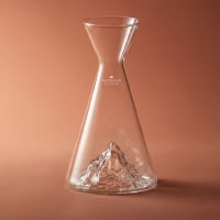 Cieex Carafe à Décanter Vin avec Billes de Nettoyage 1.5L Borosilicate