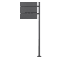 Cassetta Per Pacchi Combi Formato A4 In Acciaio Antracite Opaco L 34 X P 22 X H 96 Cm 91120028 - Foto 11