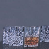 Relaxdays Set De 12 Verres à Whisky - 3 Modèles Différents, 150ml, Tumbler Originaux Pour Dégustation
