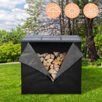 Alomejor Anello Protezione Tenda Per Stufa A Legna - Antiscottatura In Fibra Di Vetro Siliconica (300°C), Passacamino Sicuro Per Campeggio