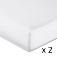 Protège matelas forme Drap-housse en coton imperméabilisé - réf ANTONY