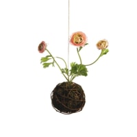 BTSD-home Piante Finte Da Appendere, Edera Artificiale In Vaso Mandala, Set Da 4 Per Decorazione Interni