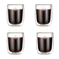 Bormioli Rocco Lot De 12 Tasses Expresso Verre Transparent 8,5 Cl – Caffeino Classique