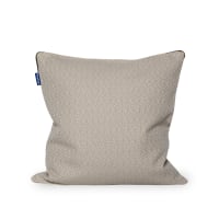 Funda De Cojín De Microfibra, Poliéster, Sandgrau - Schlamm, 60cm Rund