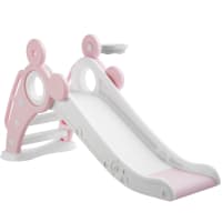 Toboggan Pliable TikTakToo – 175x36x78 Cm – Avec Panier à Balles Et Balle – Intérieur/extérieur – HDPE Robuste – Poids Max 30 Kg