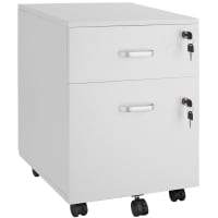 Paperflow | Cassettiera Con Rotelle EasyBox® | 1 Cassetto | 1 Cassetto 1 Cassetto Per Cartelle Sospese 2 Cassetti Per Cd Bianco Bianco 90263767
