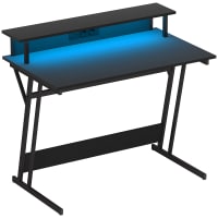 Tavolino / Leggio STAND, Altezza Regolabile, Con Ruote, Ripiano In Legno Color Pino