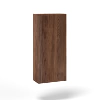 Armario de baño de pared en mdf en roble oscuro-Venere