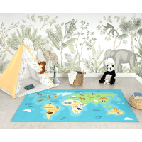 Tappeto rotondo per la stanza dei bambini » Fantastici tappeti per la tua casa