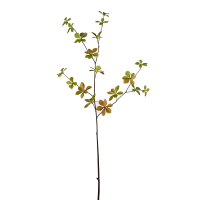 Roselywed Enkianthus Albero Artificiale 240 Cm – Pianta Finta Tropicale Con Vaso Nero Per Interni/Esterni - 6