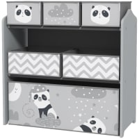 Scatola Porta Giocattoli Pieghevole Con Coperchio E Manici – 58x30x39 Cm – Ideale Per Ordine E Organizzazione In Cameretta