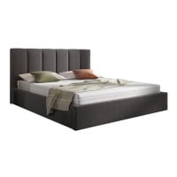 Cama gris oscuro 160x200cm Cama comfidream tirila i | Maisons du Monde