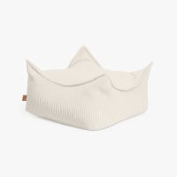 Pouf Poltrona Relax Per Bambini A Forma Di Stella Grigia | Lounge Pug - 5