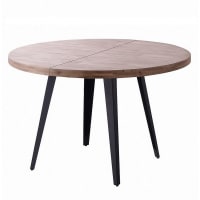 Table Ronde Maison Extensible Table ronde extensible bois : l'intimité du cercle, l'espace de la ...