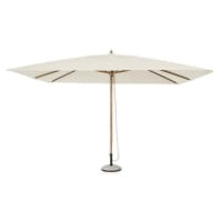 Ombrellone LED Solare Con Manovella 270 Cm, Giardino Terrazza, Protezione UV 50+, 24 Luci LED, Impermeabile, Senza Supporto - 2