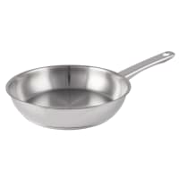 Poêle Inox 20 Cm Triply Gourmet Cuisinox – Tout Inox Sans Revêtement, Induction, Cuisson Saine Made In France