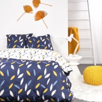 Parure de lit 2 personnes - TODAY - Sunshine 11.60 - 220 x 240 cm - 100% Coton imprimé | Leroy