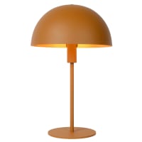 Lampe à Poser Céramique Boule 25cm Noir Imprimé