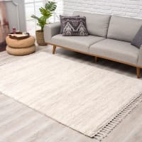 Atmosphera Tapis Assya Coton Tufté 100x150cm - Doux Et Résistant