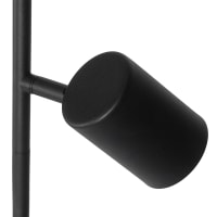 QAZQA Lampada da terra meric - Moderno - Plastico,Acciaio - Nero
