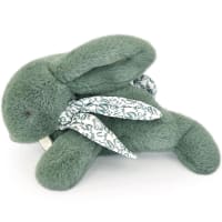 Trousselier - Coniglietto Di Peluche Con Straccetto Doudou, 20 Cm - Regalo Di Nascita In Borsa Di Tessuto, Lavabile
