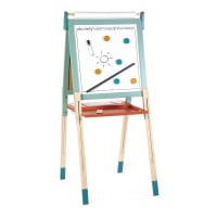 AIYAPLAY Tableau Chevalet Enfant 3 en 1 Magnétique avec Rouleau de Papier