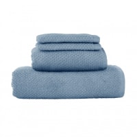 Set Serviettes De Bain 4 Pièces – 1 Serviette 70x140 Cm, 1 Serviette 50x90 Cm, 2 Gants, 100% Coton OEKO-TEX
