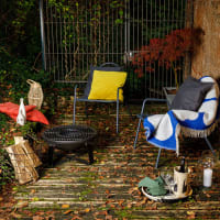 Lampione da giardino LED, Largo H 60 cm, nero 1000 LUMEN, IP54 INSPIRE