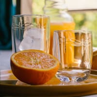 Set de 6 verres Perrier-Jouët (Neu und originalverpackt) in gland für