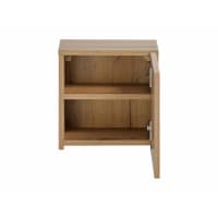 Armario de pared 1 puerta Riva Jade y Manoa Maderaestratificado marrón cropped-2