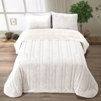 Edredón Conforter Zafra Azul Para Cama De 160 Cm | Leroy Merlin