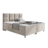 Cama crema 180x200cm Cama comfidream onana | Maisons du Monde