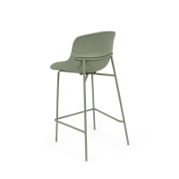 Set 2 sgabelli da bar girevoli velluto verde altezza regolabile sgabello cucina