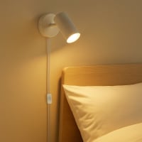 Alpinaluz Applique murale avec bras articulé et pivotant, spot à culot Alpinaluz Applique murale avec bras articulé et pivotant, spot à culot